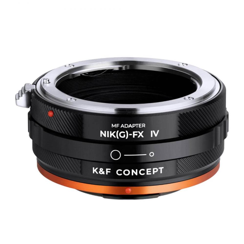  K&F Concept objektivadapter IV Pro till Nikon F/D/G-objektiv för Fujifilm X