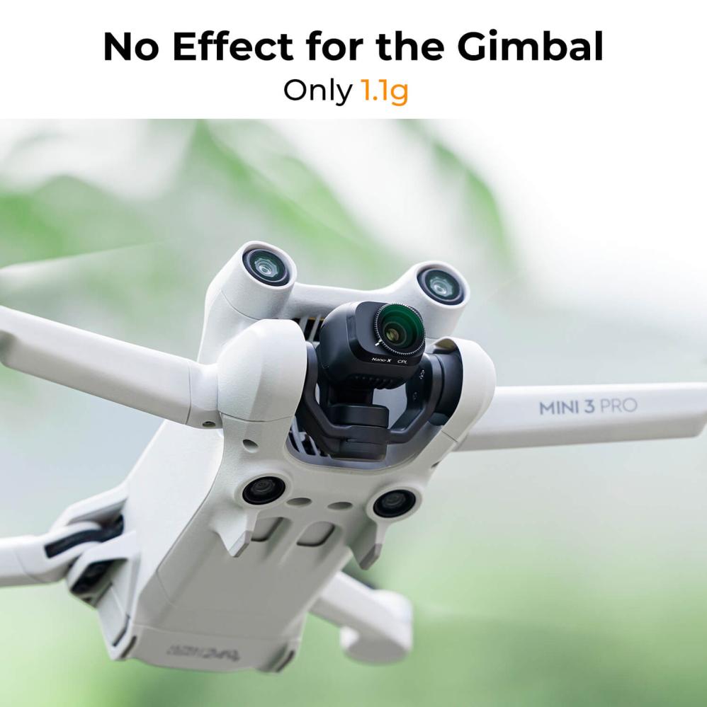  K&F Concept CPL-suodatin HD DJI Mini 3 Pro & Mini 3:lle