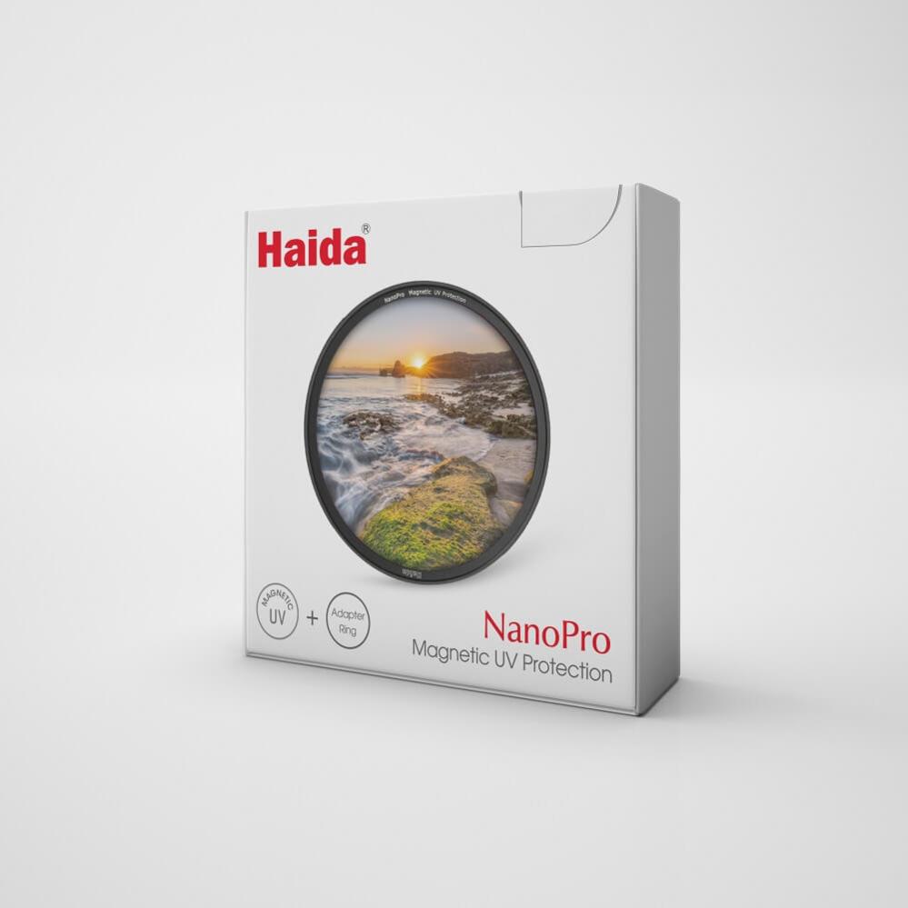  Haida NanoPro magneettinen UV-suodatin adapterirenkaalla