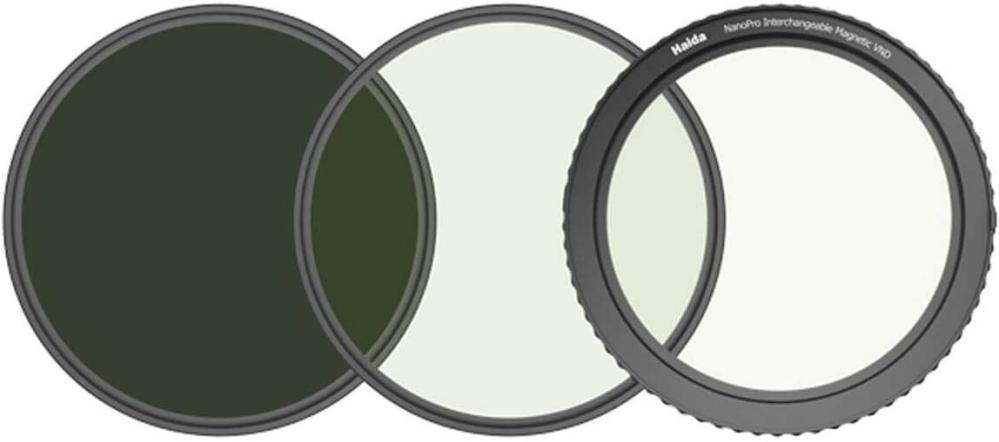  Haida Magneettinen säädettävä ND-suodatinpaketti 2x ND2–ND16 & ND32–ND400