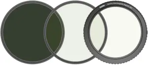  Haida Magneettinen s&auml;&auml;dett&auml;v&auml; ND-suodatinpaketti 2x ND2&ndash;ND16 & ND32&ndash;ND400