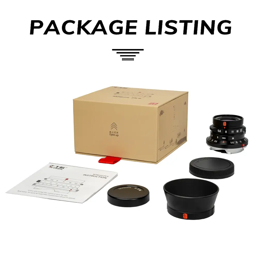  7Artisans 28mm f/5,6 objektiivi Leica M -kameroille