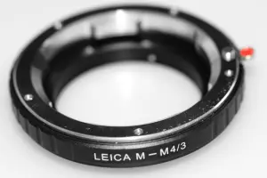  Kiwifotos Objektivadapter till Leica (M) f&ouml;r Micro 4/3 kamerahus