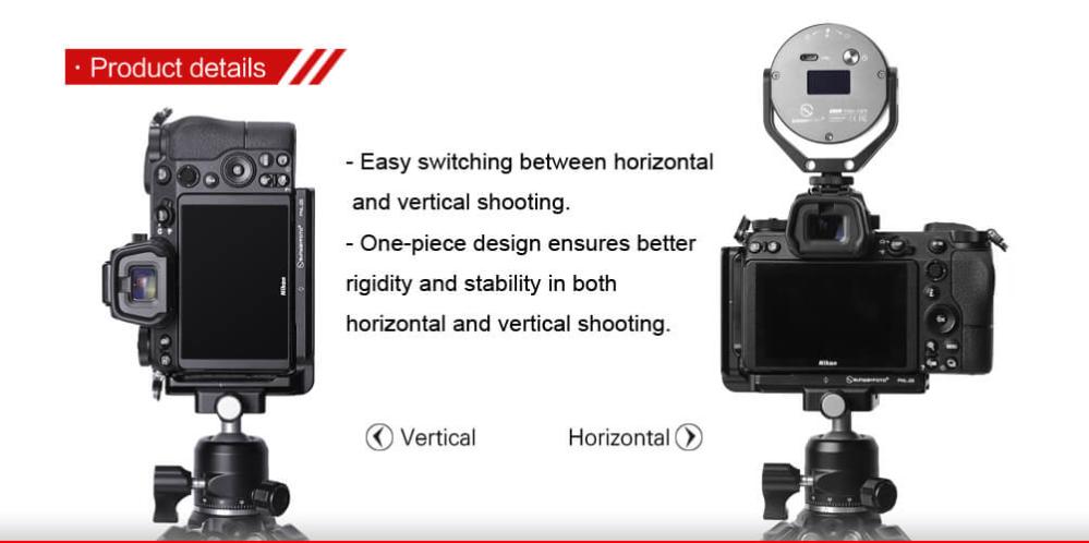  Sunwayfoto L-Bracket för Nikon Z6/Z7