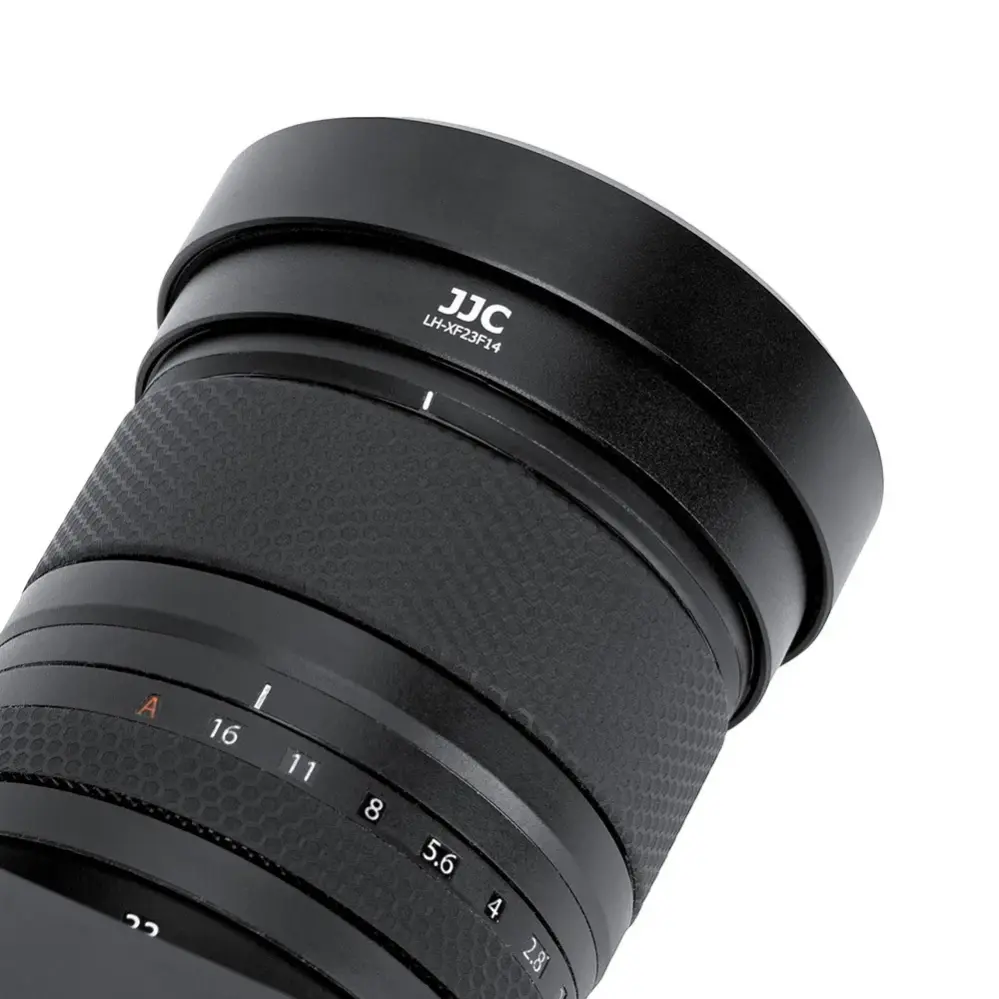  JJC LH-XF23F14 metallinen vastavalosuoja Fujifilm XF 23mm & 33mm -objektiiveille Kamda – nopea toimitus ja turvallinen verkkokauppa