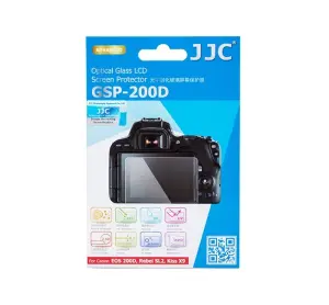  JJC-n&auml;yt&ouml;nsuojus Canon EOS 200D/EOS RP -mallille, optinen lasi 9H Kamda &ndash; nopea toimitus ja turvallinen verkkokauppa