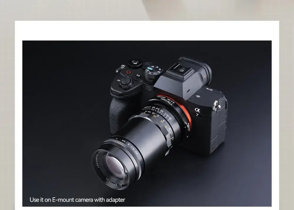  TTArtisan 100mm f/2,8 Soap Bubble Bokeh -objektiivi Leica M -kameroille