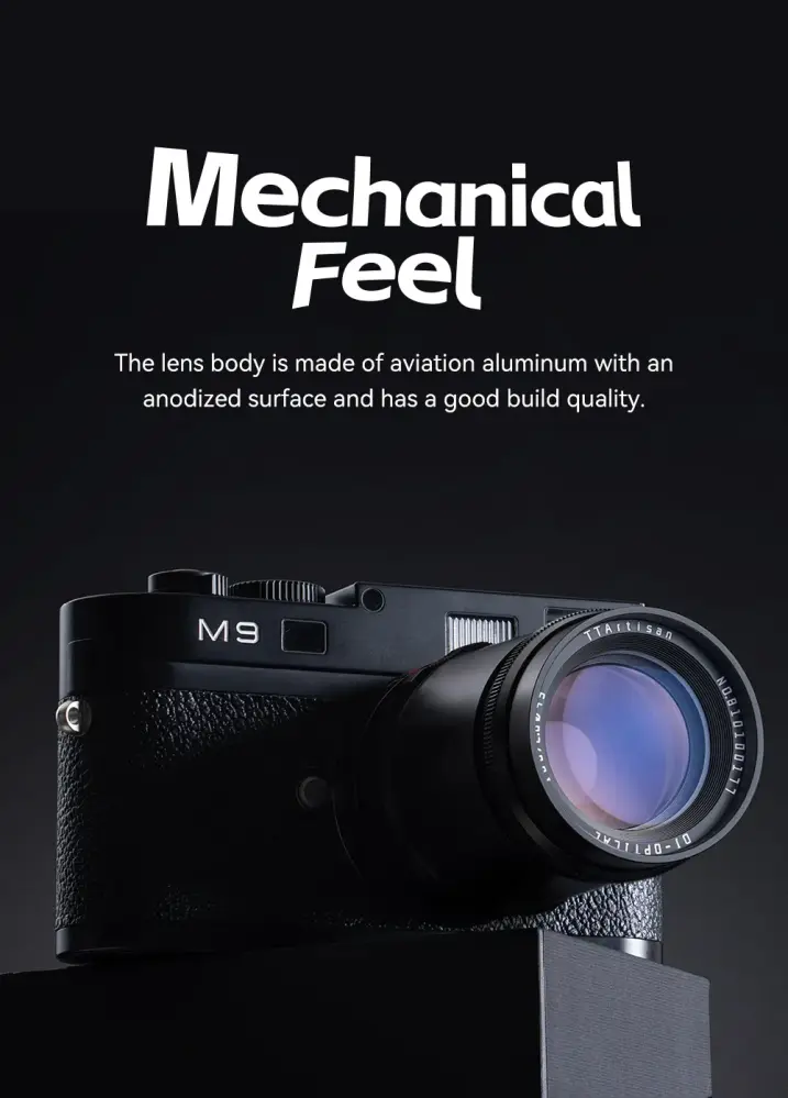  TTArtisan 100mm f/2,8 Soap Bubble Bokeh -objektiivi Leica M -kameroille