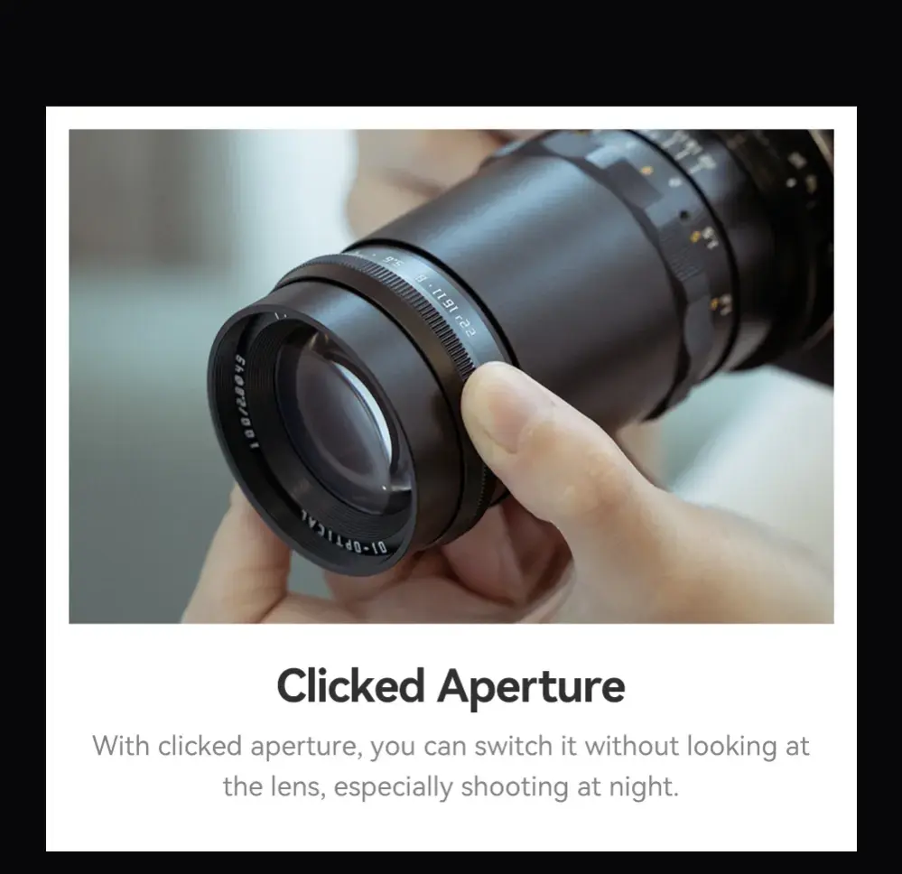  TTArtisan 100mm f/2,8 Soap Bubble Bokeh -objektiivi Leica M -kameroille