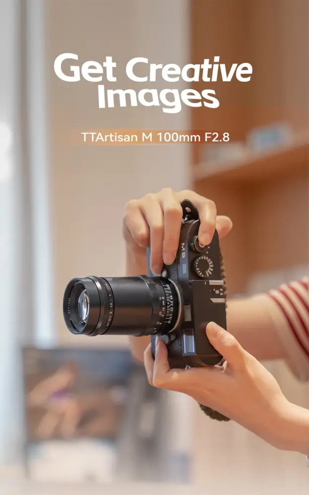 TTArtisan 100mm f/2,8 Soap Bubble Bokeh -objektiivi Leica M -kameroille