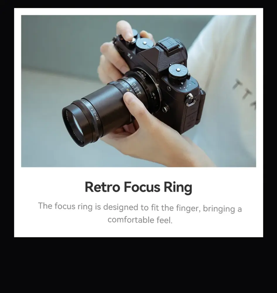  TTArtisan 100mm f/2,8 Soap Bubble Bokeh -objektiivi Leica M -kameroille