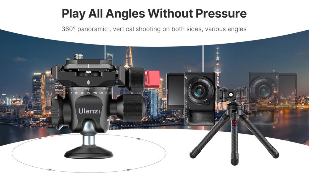  Ulanzi U-120 Kulled inverterad modell Arca-Swiss