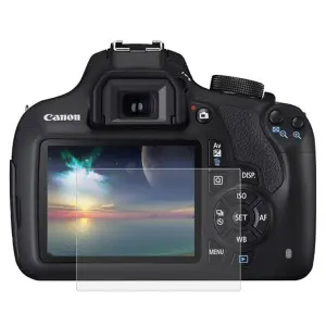  Puluz-n&auml;yt&ouml;nsuojus Canon EOS 1200D/1300D -mallille, karkaistu lasi 9H Kamda &ndash; nopea toimitus ja turvallinen verkkokauppa