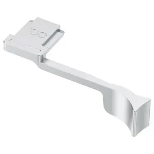  JJC Tumgrepp silver f&ouml;r Leica D-Lux 8 &ndash; Stabilt och bekv&auml;mt grepp