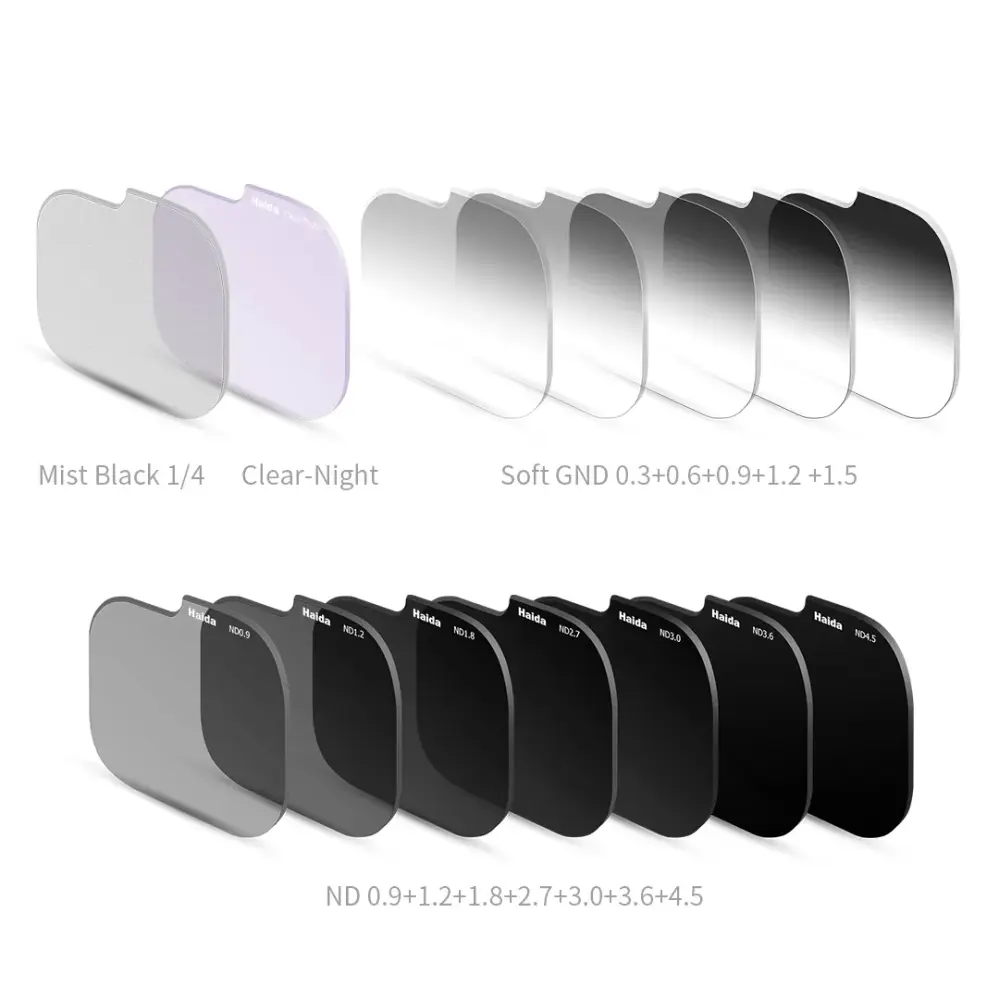  Haida HD4878 takalinssisuodinsarja Master Kit Nikon Z & Leica L