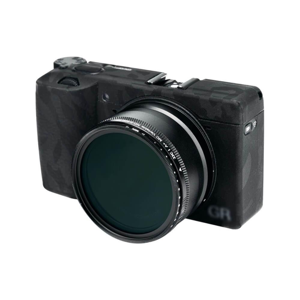  JJC objektiiviadapteri Ricoh GR III:lle, korvaa Ricoh GA-1