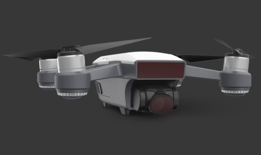  PGYTECH MRC-suodatin (5-in-1) -sarja DJI Sparkille: ND4 ND8 ND16 CPL UV