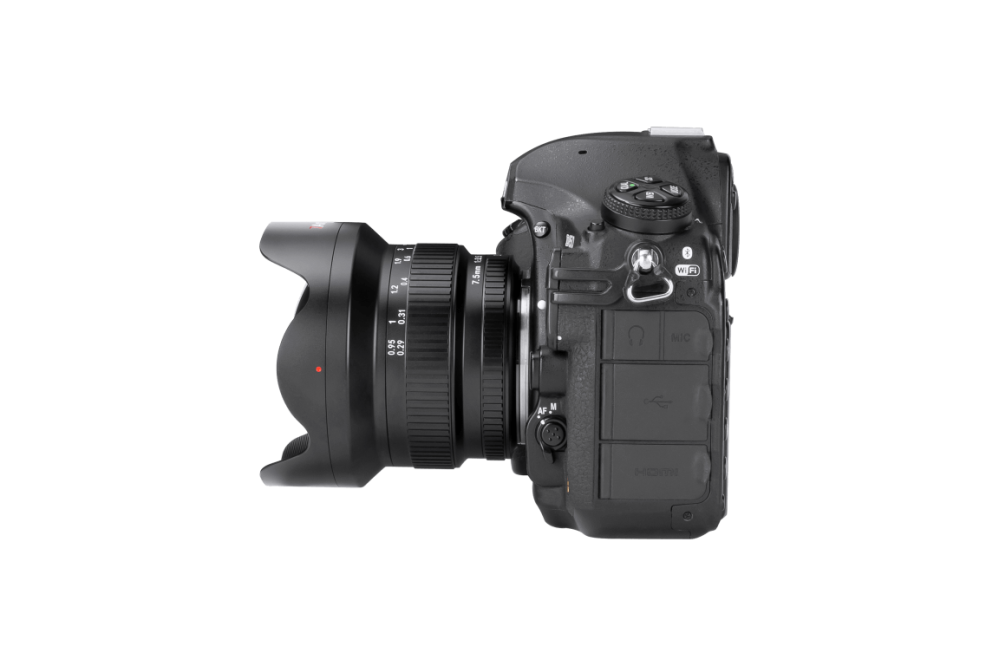  7Artisans 7,5mm f/3,5 Fisheye för Nikon F