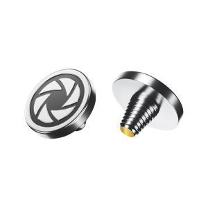  JJC SRB-F11 Avtryckarknapp - Silver med bl&auml;ndarsymbol