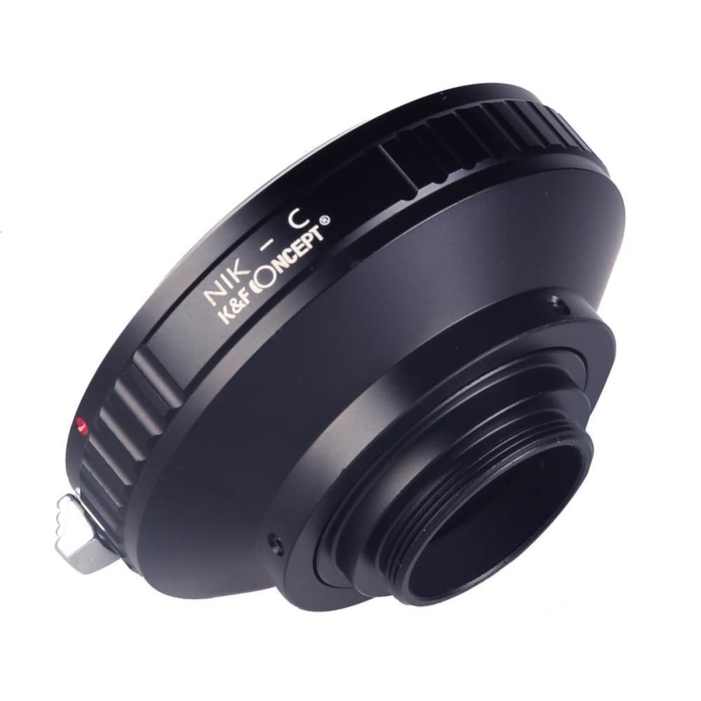  K&F Concept -objektiivisovitin Nikon F-objektiiveille C-kiinnitykselle