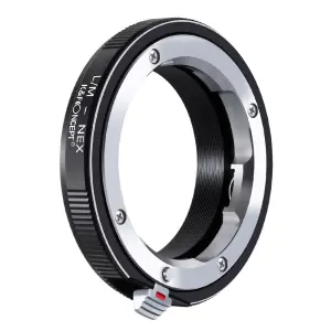  K&F Concept Objektivadapter till Leica M objektiv f&ouml;r Sony E kamerahus Kamda &ndash; nopea toimitus ja turvallinen verkkokauppa