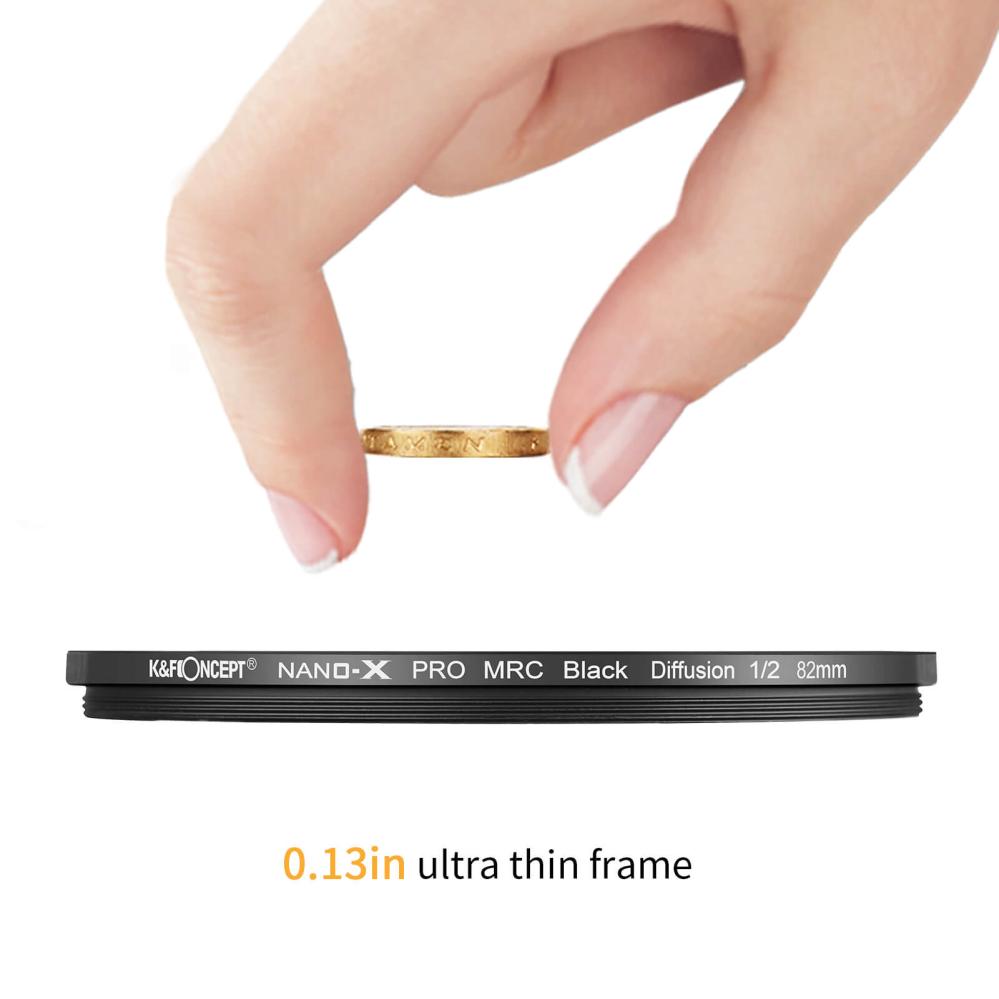  K&F Concept Black Mist 1/2 -suodatin Nano-X