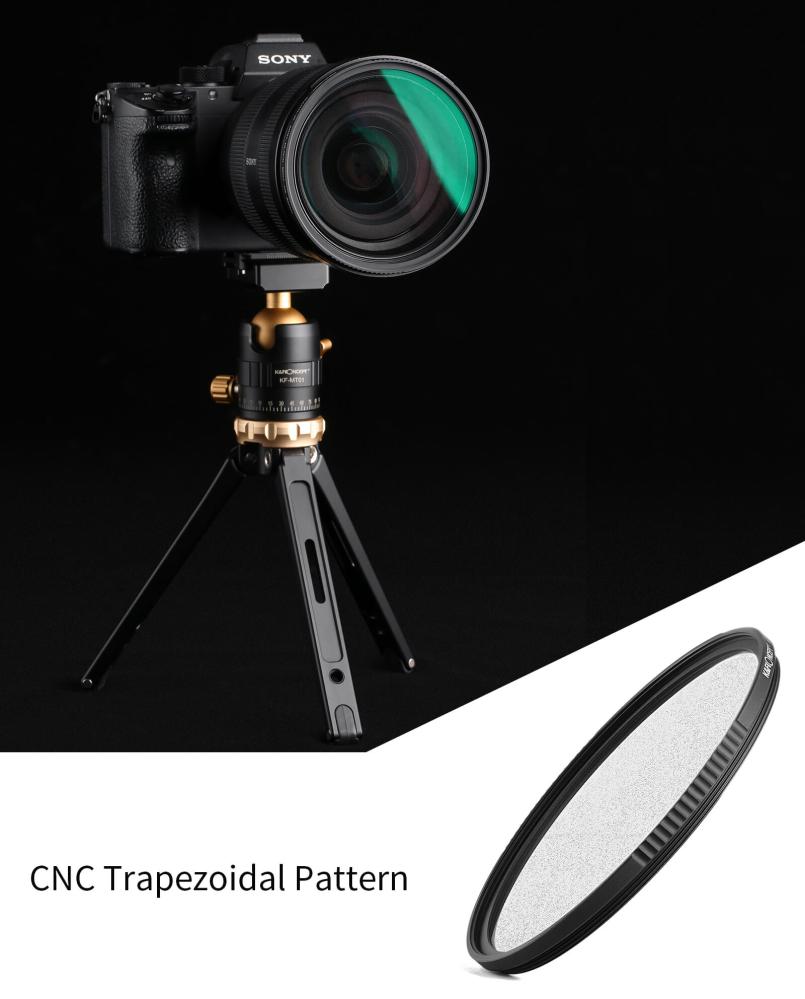  K&F Concept Black Mist 1/2 -suodatin Nano-X