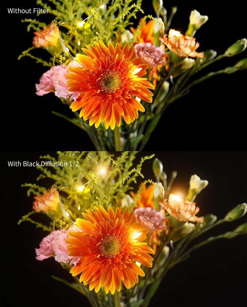  K&F Concept Black Mist 1/2 -suodatin Nano-X