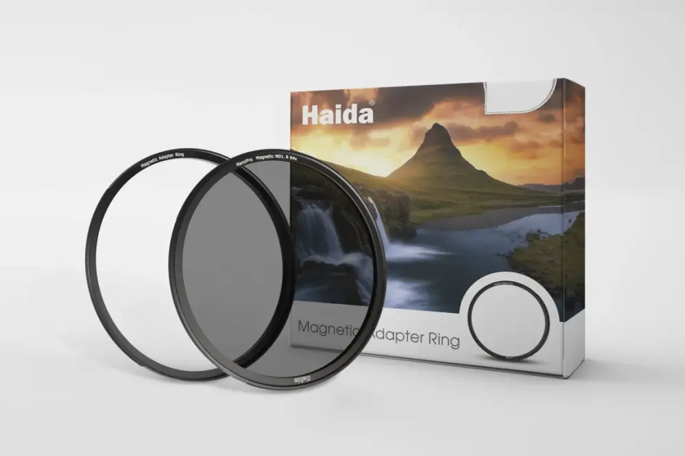  Haida Magnetisk adapterring - Fäster magnetiska filter på gänga