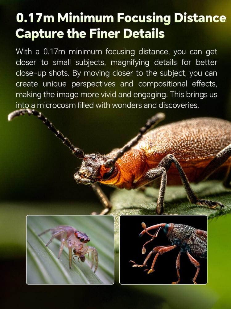  7Artisans 60mm f/2.8 Makro 2x Canon RF -kameroille (Täyskenno)