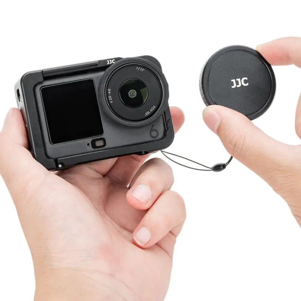  JJC silikoninen linssinsuojarengas ja objektiivisuoja DJI Osmo Action 6:lle Kamda – nopea toimitus ja turvallinen verkkokauppa