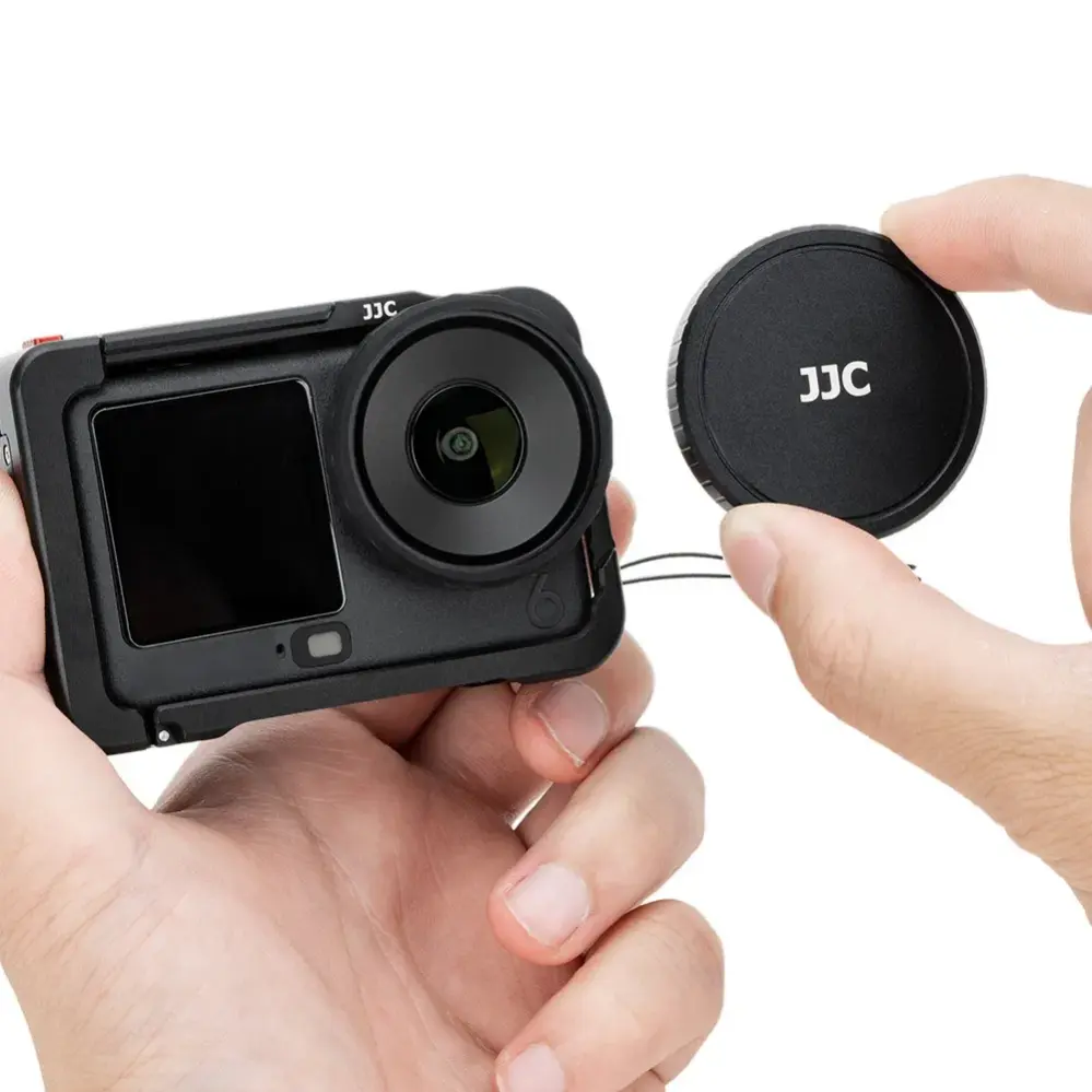  JJC silikoninen linssinsuojarengas ja objektiivisuoja DJI Osmo Action 6:lle Kamda – nopea toimitus ja turvallinen verkkokauppa