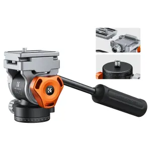  K&F Concept FH-03 videonestevaimennettu jalustap&auml;&auml; 5 kg Arca Swiss Kamda &ndash; nopea toimitus ja turvallinen verkkokauppa