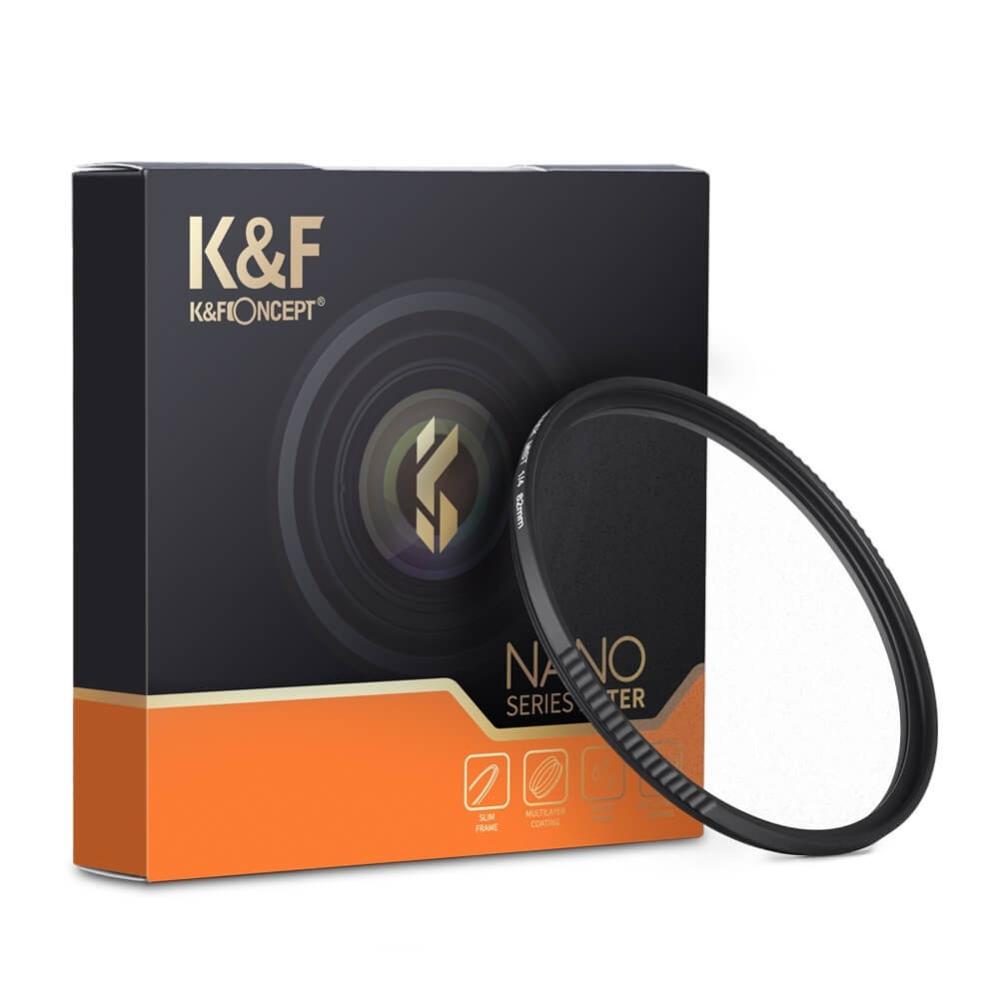  K&F Concept Black Mist 1/8 -suodatin Nano-X