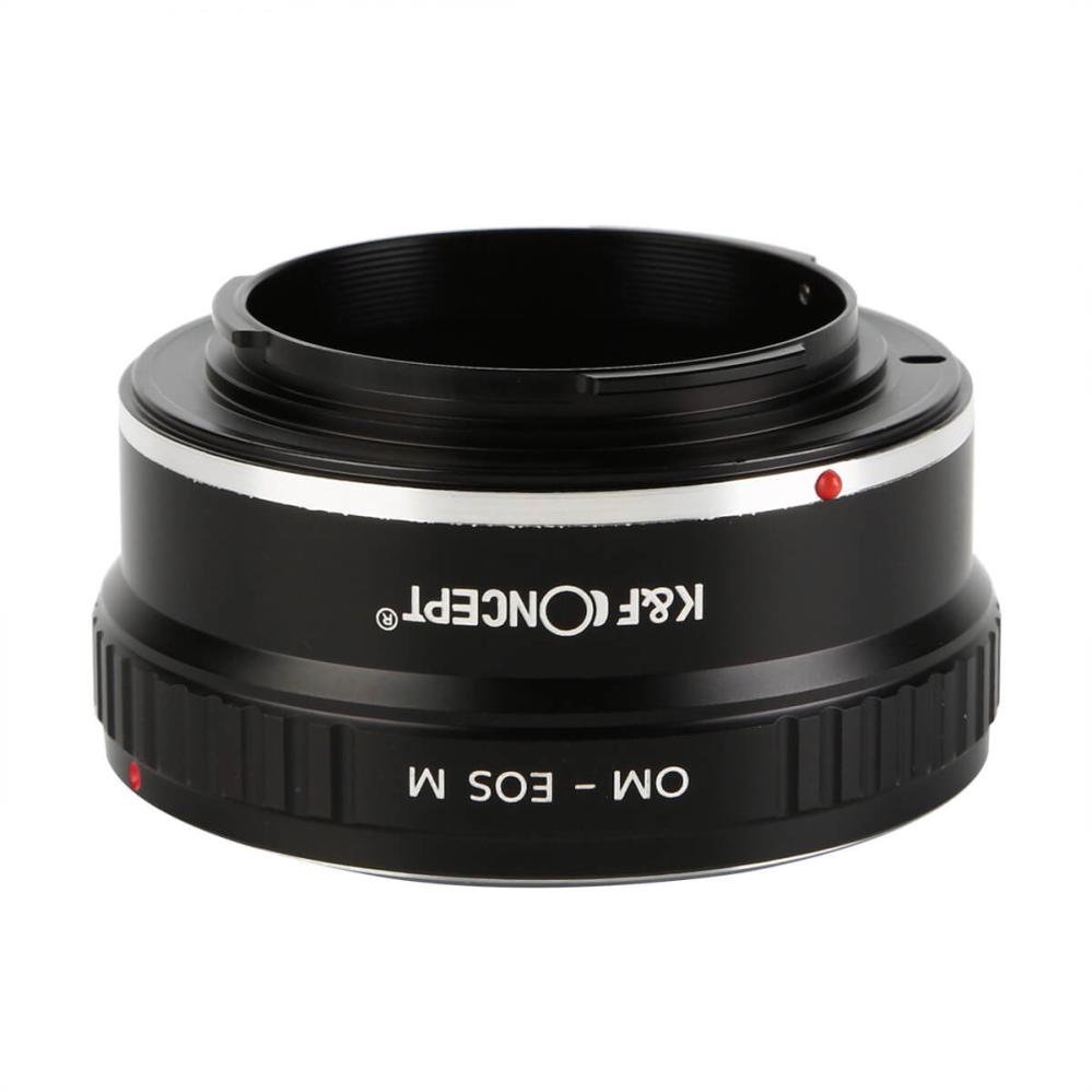  K&F Concept objektivadapter till Olympus OM objektiv för Canon M kamerahus