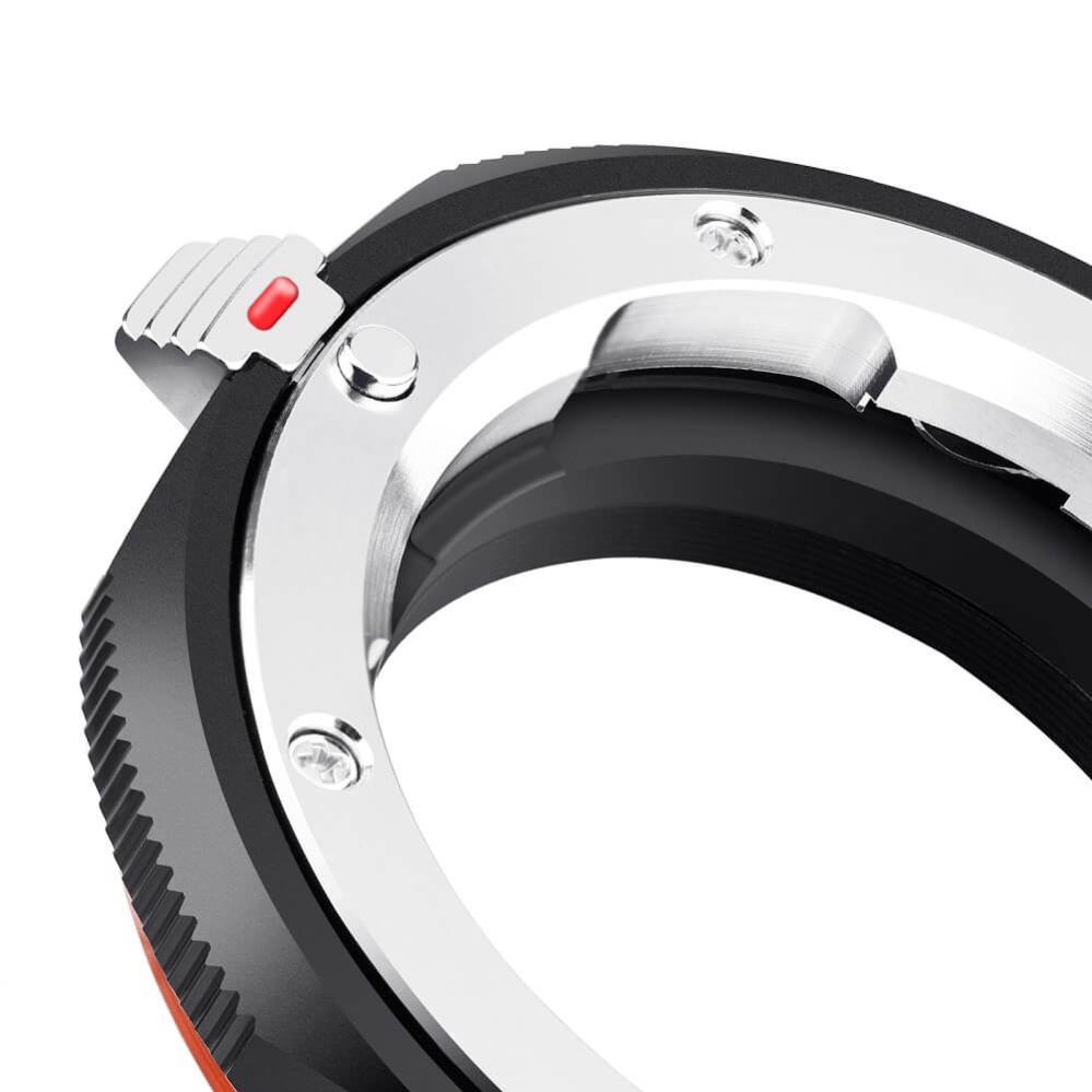  K&F Concept objektivadapter Pro till Leica M objektiv för Fujifilm X kamerahus
