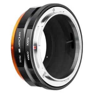  K&F Concept objektivadapter Pro till Canon FD objektiv f&ouml;r Fujifilm X kamerahus Kamda &ndash; nopea toimitus ja turvallinen verkkokauppa
