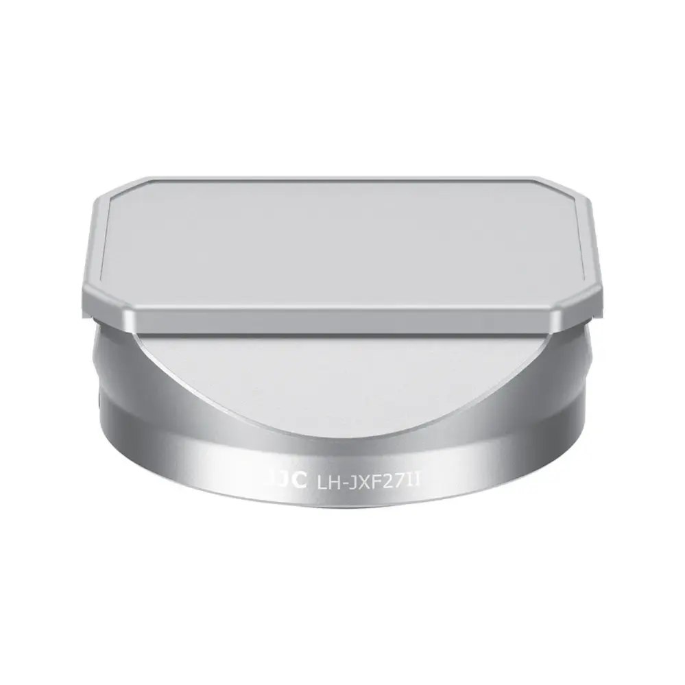  JJC vastavalosuoja Fujifilm XF 23mm f/2.8 R WR- ja XF 27mm f/2.8 -objektiiveille Kamda – nopea toimitus ja turvallinen verkkokauppa