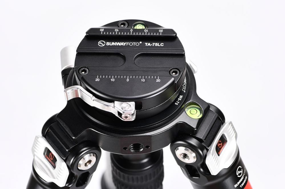  Sunwayfoto TA-75LC tasauspallo 75mm Arca Swiss -pikakiinnikkeellä Kamda – nopea toimitus ja turvallinen verkkokauppa