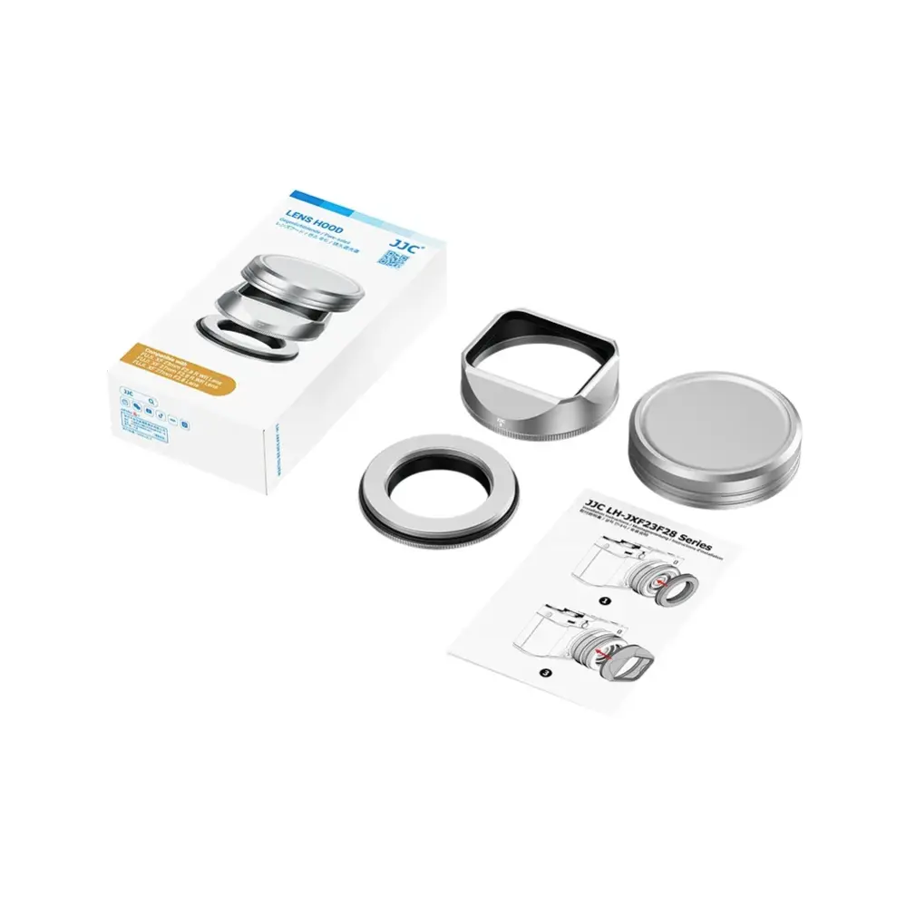  JJC Vastavalosuoja Fujinon XF 23mm f/2.8 R WR & XF 27mm f/2.8 -objektiiveille