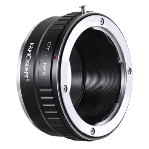  K&F Objektivadapter till Contax/Yashica objektiv f&ouml;r Sony E kamerahus Kamda &ndash; nopea toimitus ja turvallinen verkkokauppa