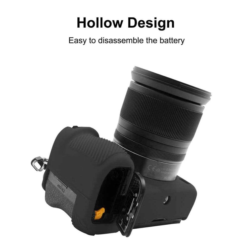  Puluz mjukt skyddsfodral för Nikon Z5/Z6 II/Z7 II silikon