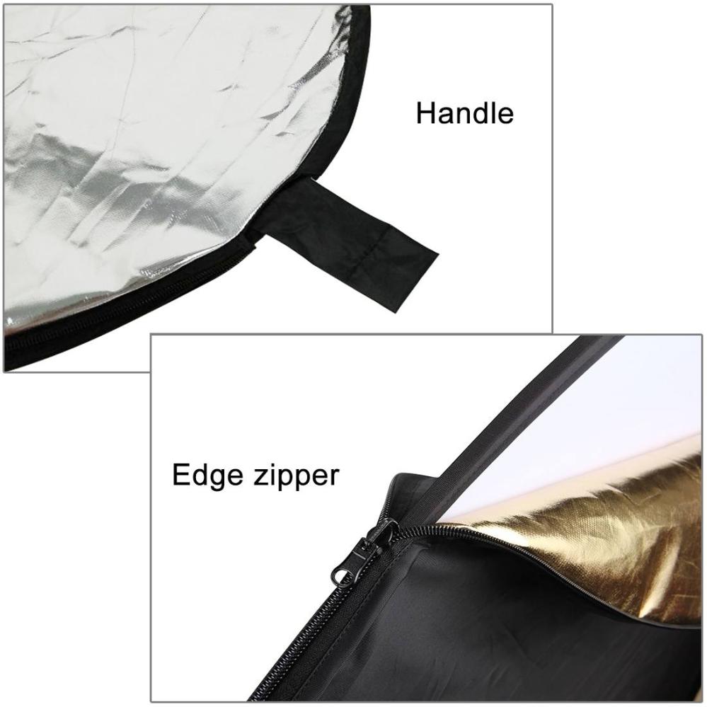  Puluz 5 i 1 Reflexskärm silver, transparent, guld, vit, svart Kamda – nopea toimitus ja turvallinen verkkokauppa