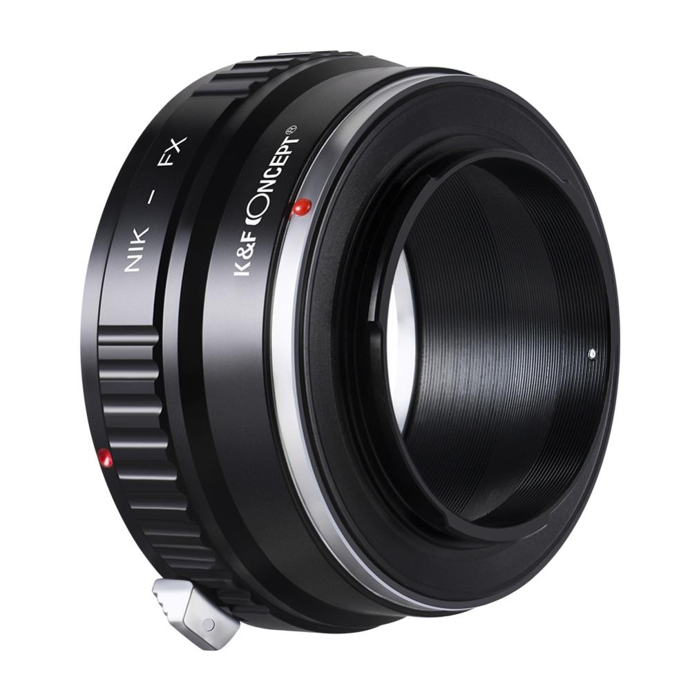  K&F Concept objektivadapter till Nikon F objektiv för Fujifilm X kamerahus