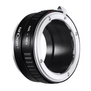  K&F Concept Objektivadapter till Nikon F objektiv f&ouml;r Sony E kamerahus Kamda &ndash; nopea toimitus ja turvallinen verkkokauppa