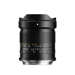  TTArtisan 14mm f/2.8 Vidvinkelobjektiv Fullformat f&ouml;r Canon RF