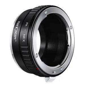  K&F Objektivadapter till Pentax K objektiv f&ouml;r Sony E kamerahus Kamda &ndash; nopea toimitus ja turvallinen verkkokauppa
