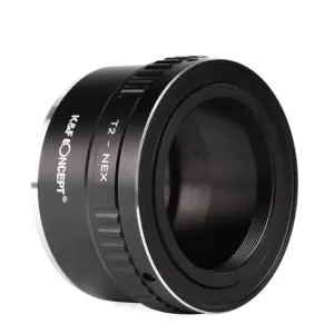  K&F Concept Objektivadapter till T2-optik f&ouml;r Sony E kamerahus Kamda &ndash; nopea toimitus ja turvallinen verkkokauppa