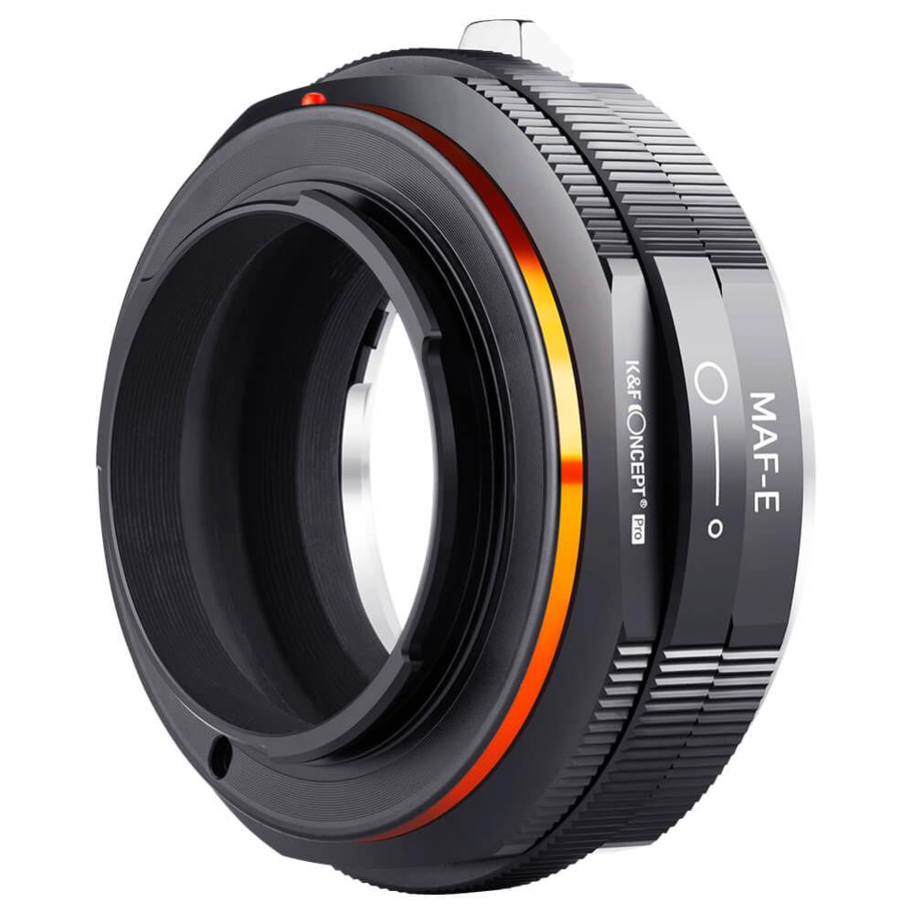  K&F Concept Objektivadapter v2 till Minolta AF objektiv för Sony E kamerahus