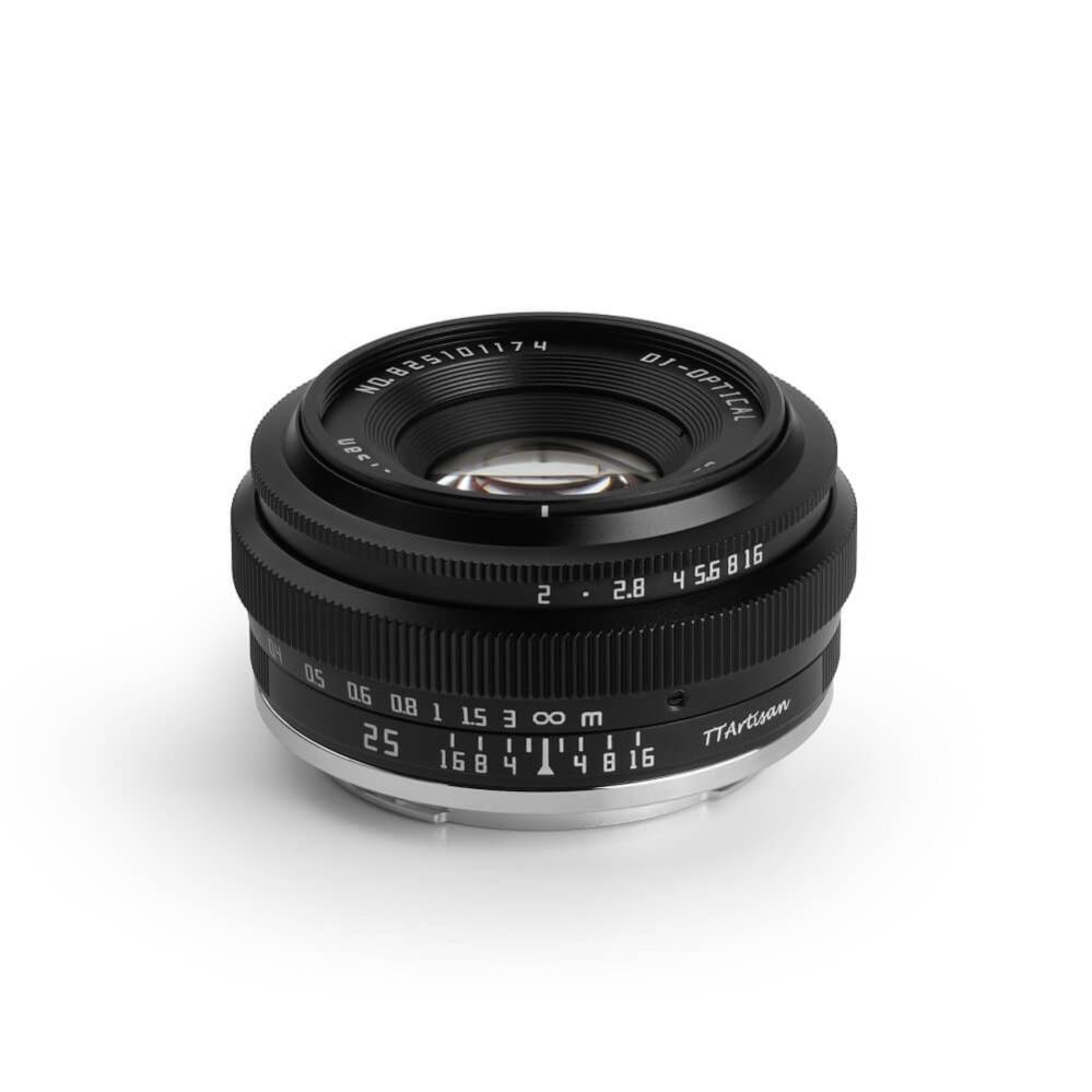  TTArtisan 25mm f/2,0 för Micro 4/3